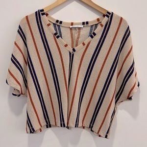 Zara striped top size S